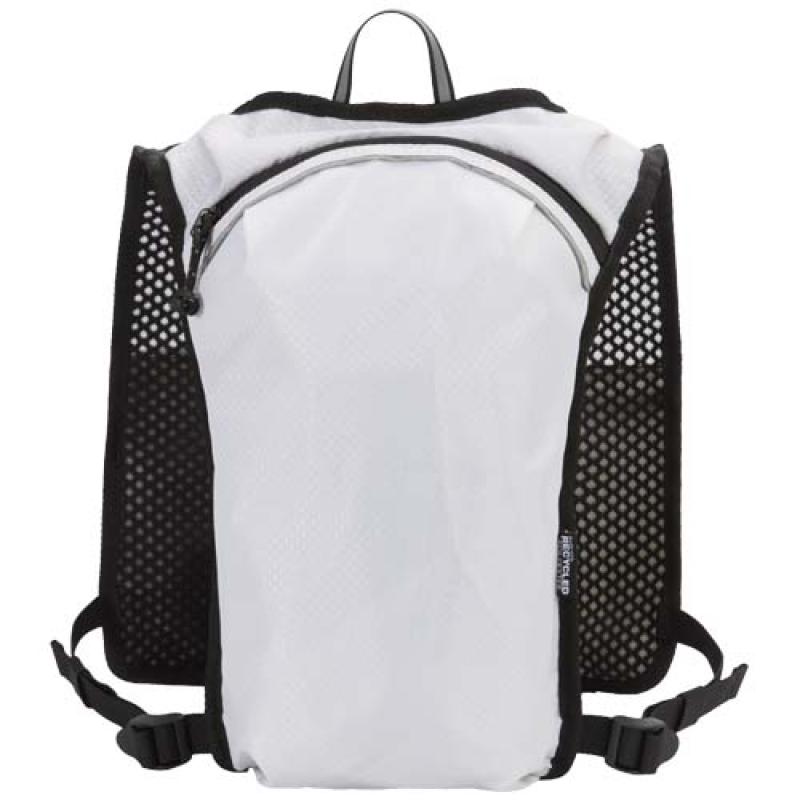 Chaleco de running de material reciclado con certificado GRS y mochila de hidratación de 5 L "Nomad"