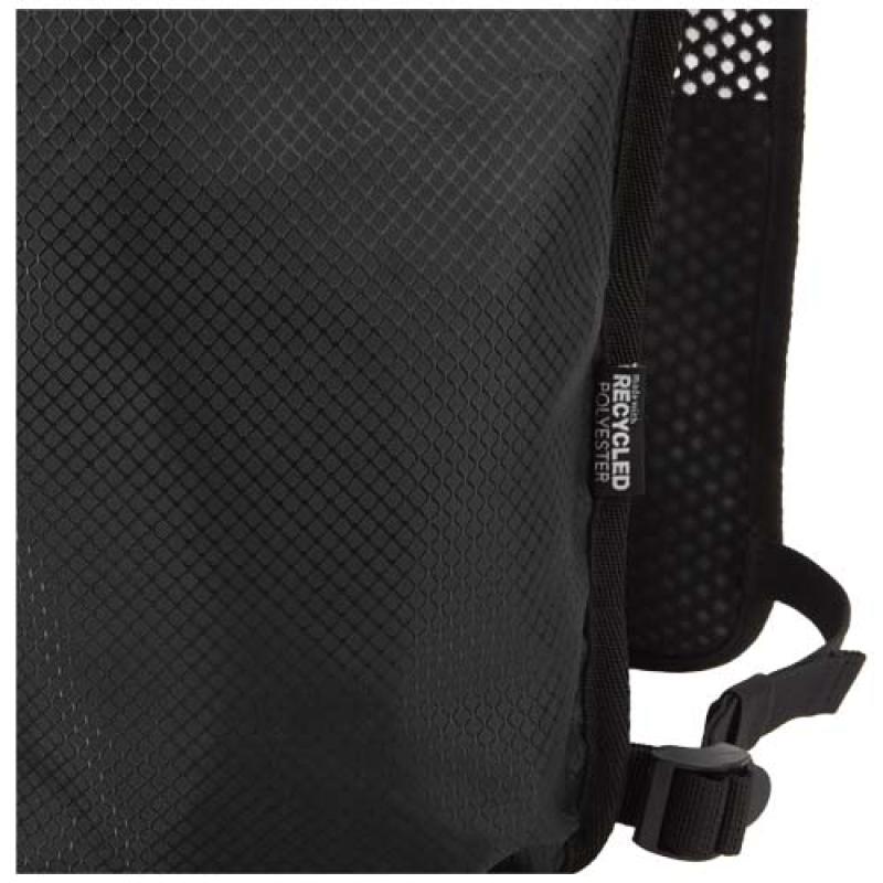 Chaleco de running de material reciclado con certificado GRS y mochila de hidratación de 5 L "Nomad"