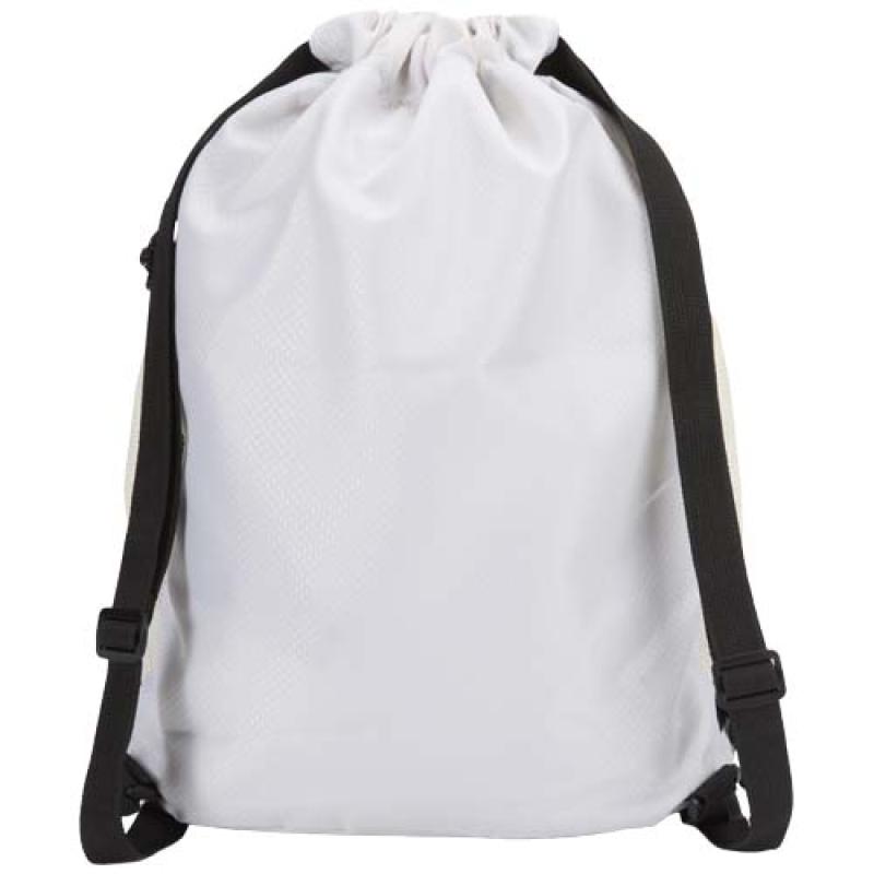 Bolsa deportiva de 18 L con cordón y compartimento inferior de material reciclado con certificado GRS "Nomad"