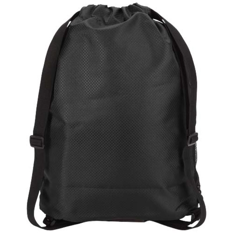 Bolsa deportiva de 18 L con cordón y compartimento inferior de material reciclado con certificado GRS "Nomad"