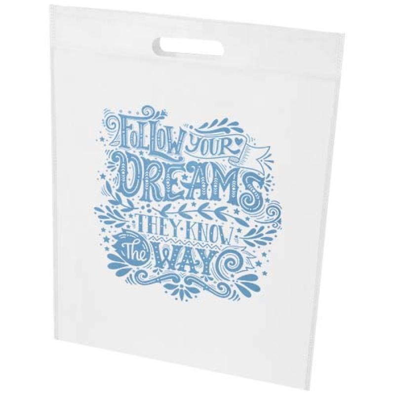 Bolsa Tote de 5 L de material no tejido reciclado con certificado GRS "EcoSeal"