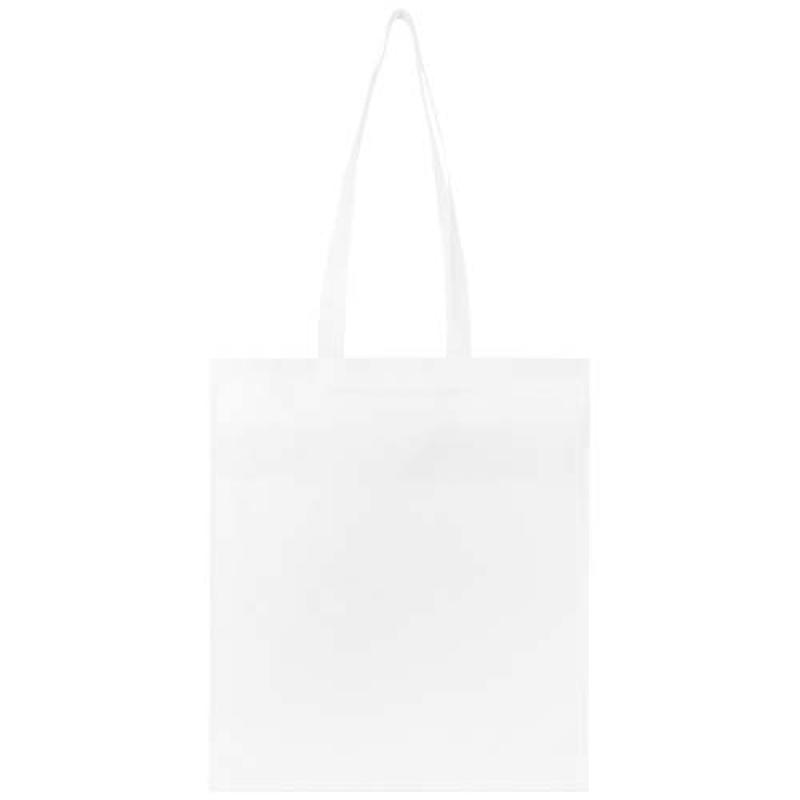 Bolsa Tote de 6 l para convenciones de material no tejido reciclado con certificado GRS "EcoSeal"