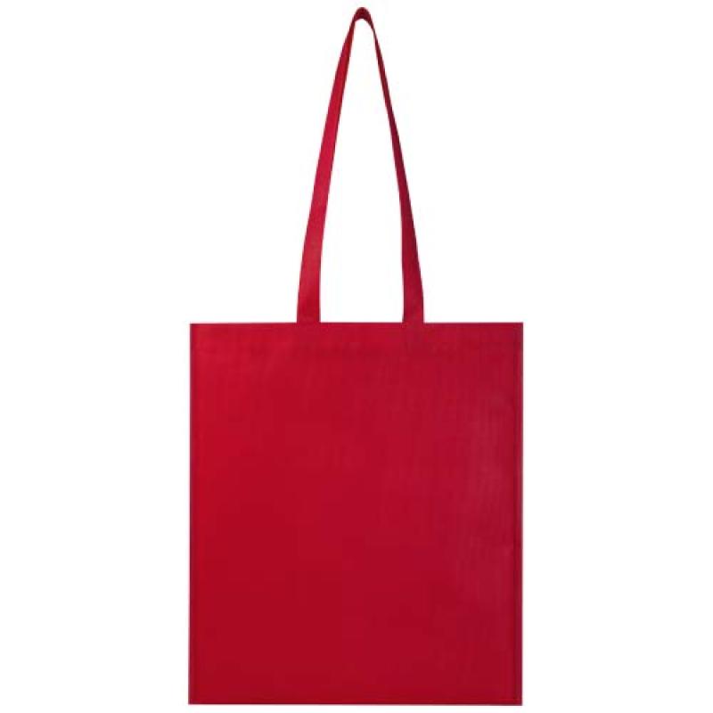 Bolsa Tote de 6 l para convenciones de material no tejido reciclado con certificado GRS "EcoSeal"