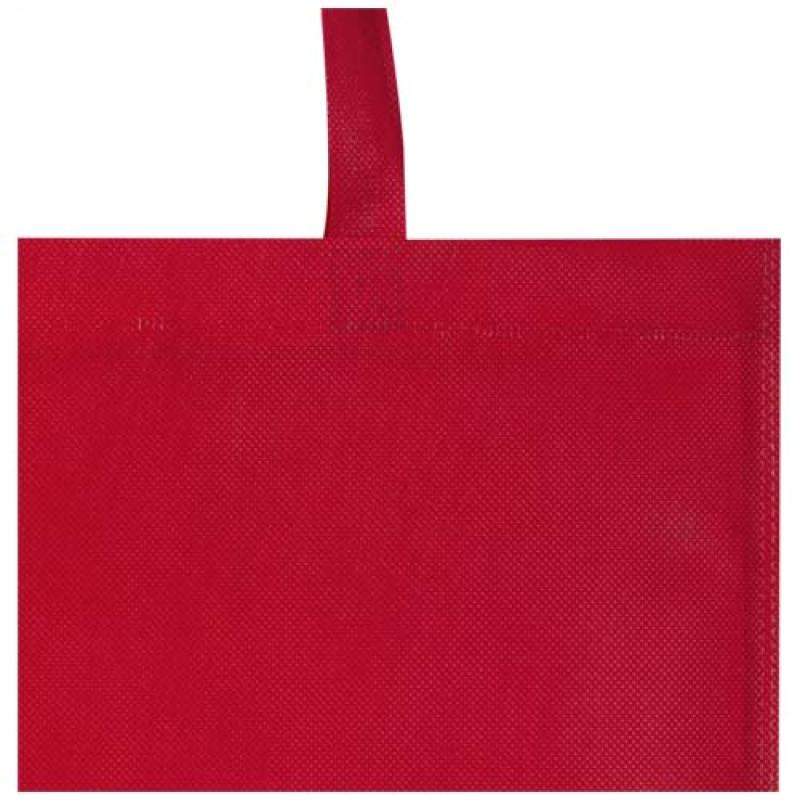 Bolsa Tote de 6 l para convenciones de material no tejido reciclado con certificado GRS "EcoSeal"
