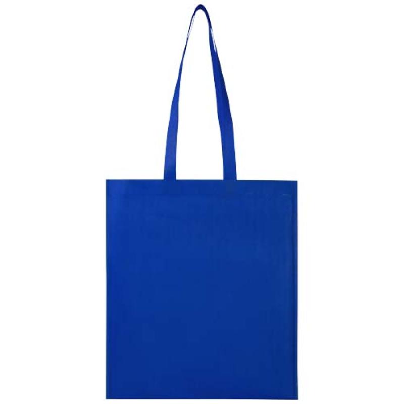 Bolsa Tote de 6 l para convenciones de material no tejido reciclado con certificado GRS "EcoSeal"