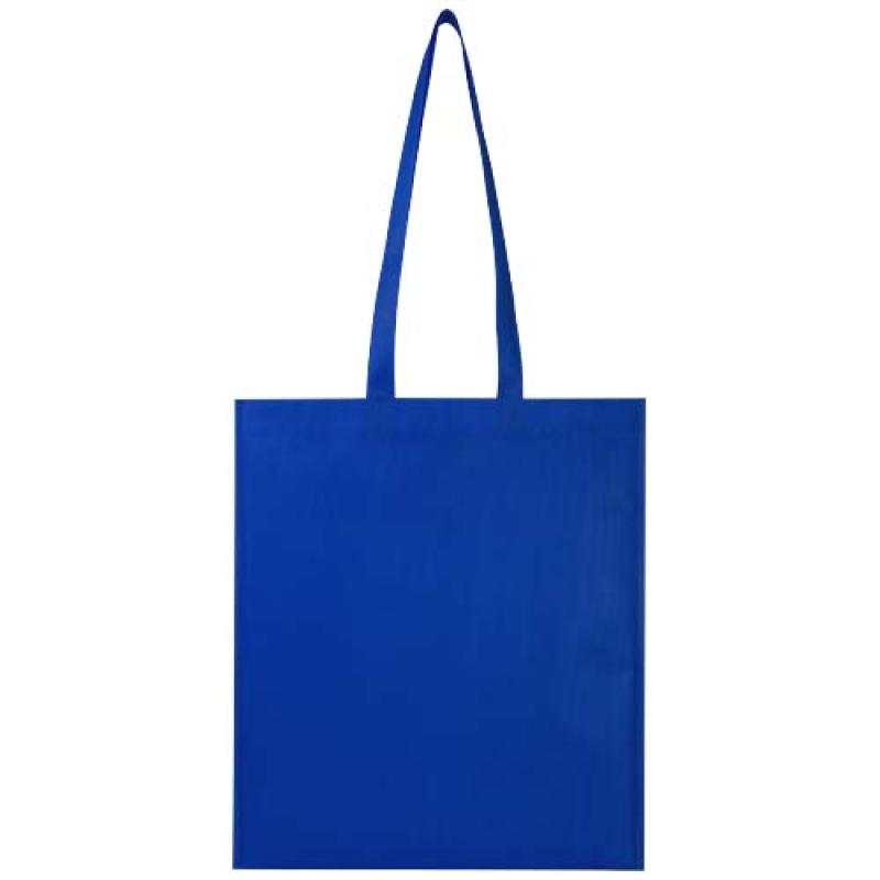 Bolsa Tote de 6 l para convenciones de material no tejido reciclado con certificado GRS "EcoSeal"