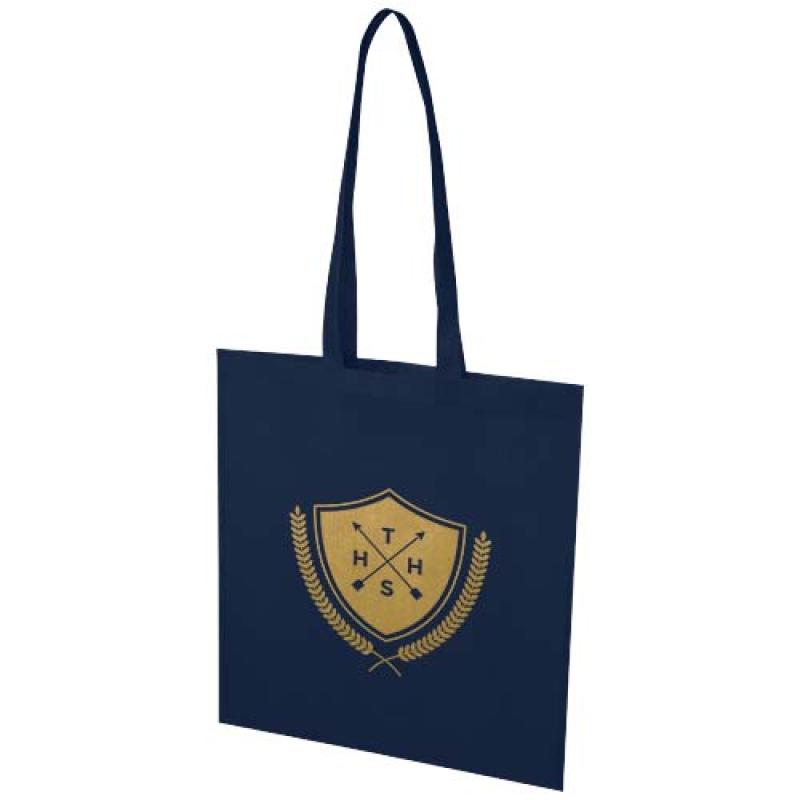 Bolsa Tote de 6 l para convenciones de material no tejido reciclado con certificado GRS "EcoSeal"