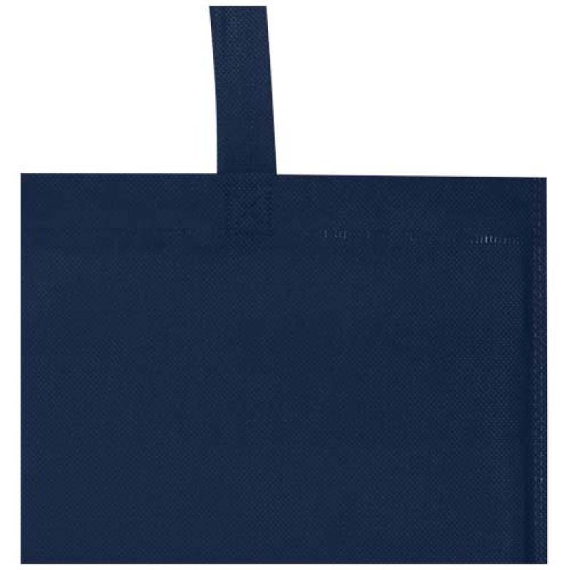 Bolsa Tote de 6 l para convenciones de material no tejido reciclado con certificado GRS "EcoSeal"