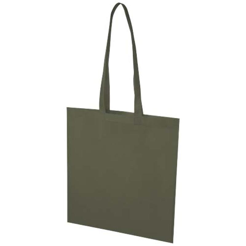 Bolsa Tote de 6 l para convenciones de material no tejido reciclado con certificado GRS "EcoSeal"