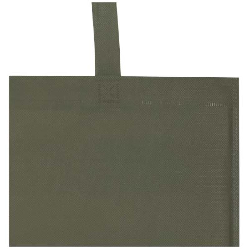 Bolsa Tote de 6 l para convenciones de material no tejido reciclado con certificado GRS "EcoSeal"