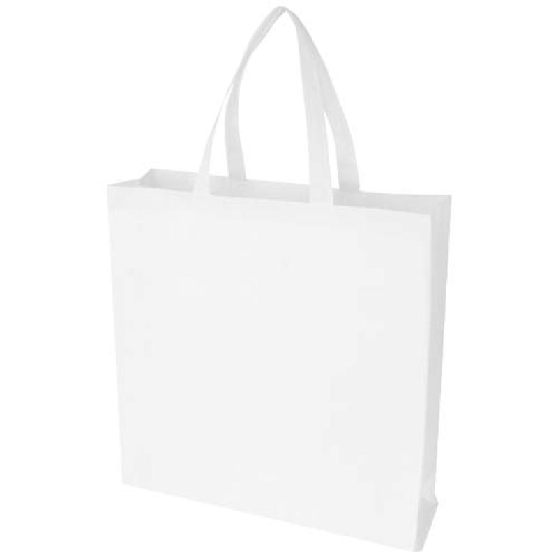 Bolsa Tote de 12 L con refuerzo de material no tejido reciclado con certificado GRS "EcoSeal"