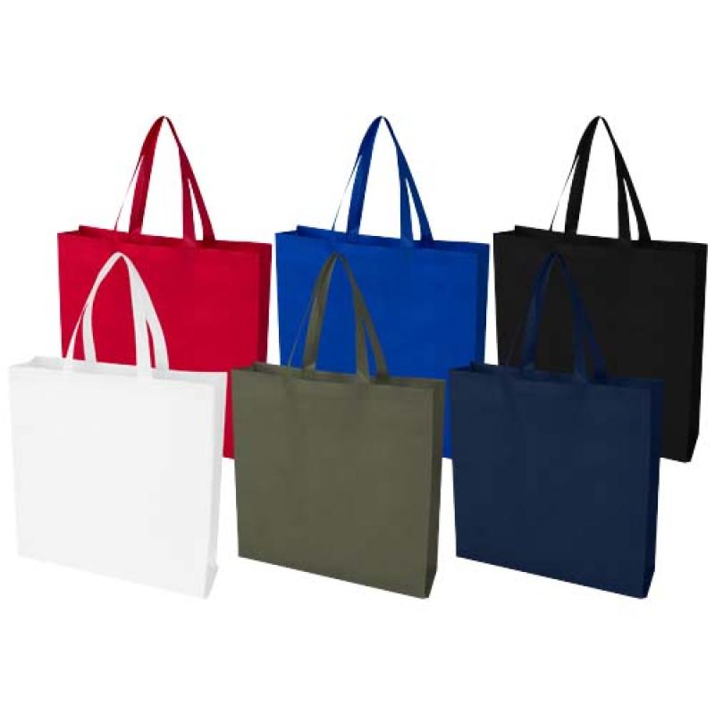 Bolsa Tote de 12 L con refuerzo de material no tejido reciclado con certificado GRS "EcoSeal"
