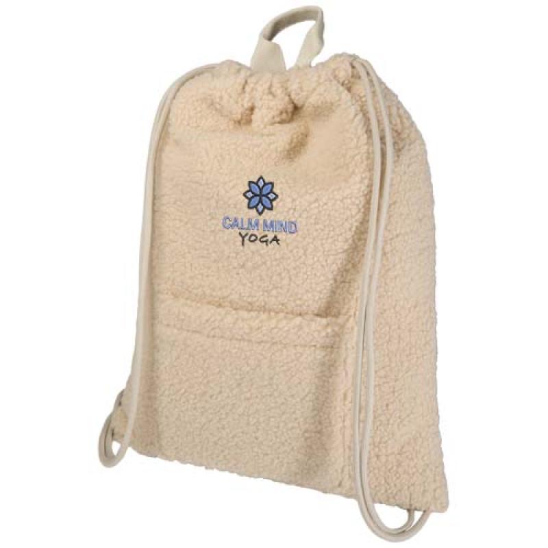 Mochila de cuerdas de 9 L de sherpa reciclado con certificado GRS "Bear"