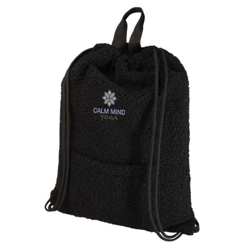 Mochila de cuerdas de 9 L de sherpa reciclado con certificado GRS "Bear"
