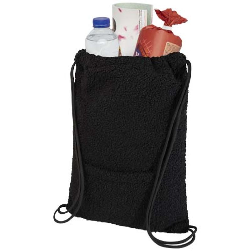 Mochila de cuerdas de 9 L de sherpa reciclado con certificado GRS "Bear"
