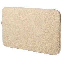 Funda para portátil de 13" y 2 L de sherpa reciclado con certificado GRS "Bear"