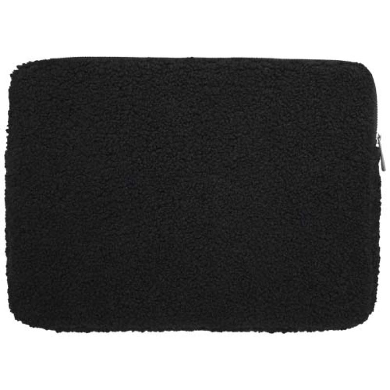 Funda para portátil de 13" y 2 L de sherpa reciclado con certificado GRS "Bear"