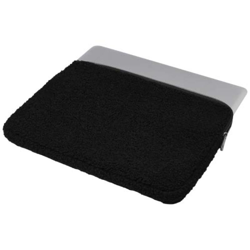 Funda para portátil de 13" y 2 L de sherpa reciclado con certificado GRS "Bear"