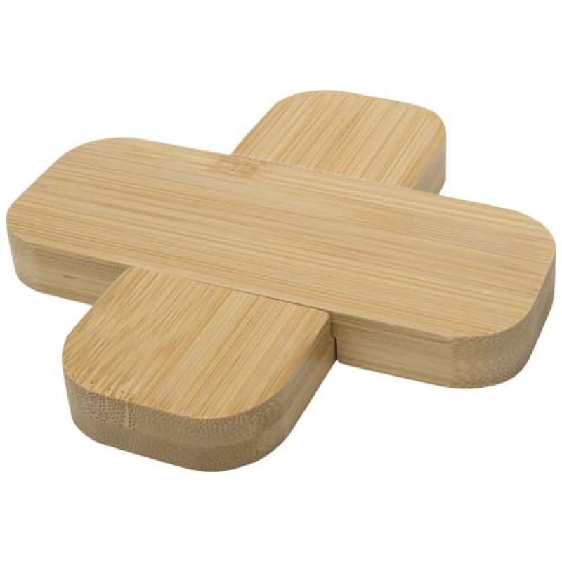Salvamanteles de bambú pequeño "Croc"