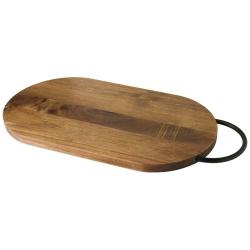 Tabla de cortar de madera de acacia con mango "Julienne"