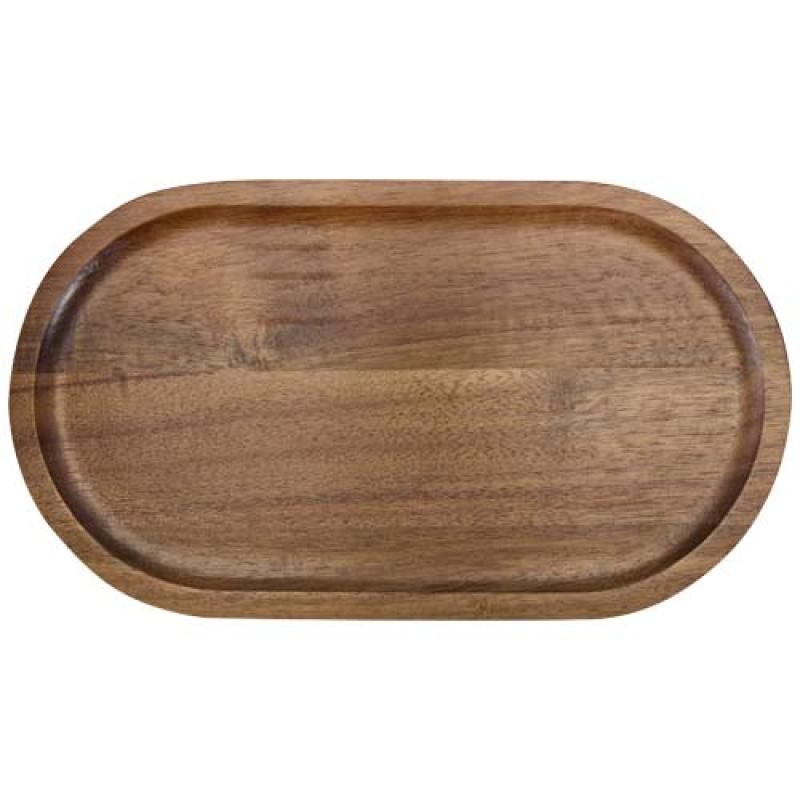 Bandeja de madera de acacia "Edge"