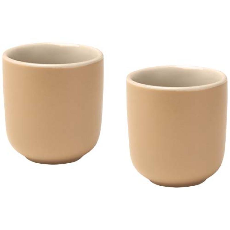 Juego de 2 tazas de espresso de cerámica de 90 ml "Male"
