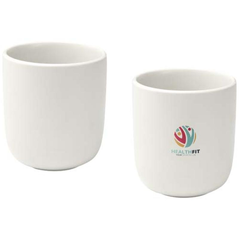 Juego de 2 tazas de cerámica de 200 ml "Male"