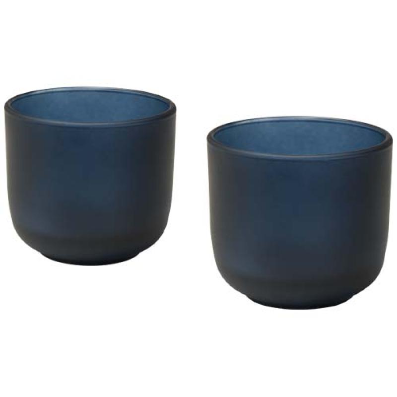 Juego de 2 vasos de cristal de 200 ml "Male"