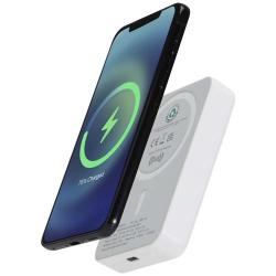 Batería externa inalámbrica magnética de 10 000 mAh y 15 W con PD de 20 W fabricada con plástico reciclado "Acrab"