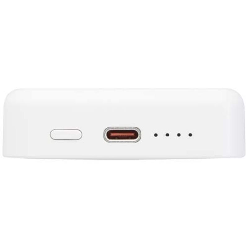 Batería externa inalámbrica magnética de 10 000 mAh y 15 W con PD de 20 W fabricada con plástico reciclado "Acrab"