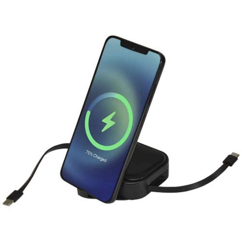 Cable retráctil reciclado 5 en 1 para sincronización de datos y carga rápida de 100 W con kit de herramientas para smartphone "G