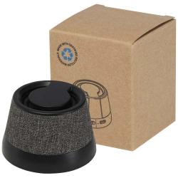 Altavoz inalámbrico magnético de plástico reciclado de 3 W "Horna"