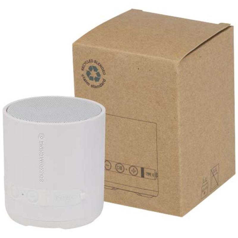 Altavoz inalámbrico de plástico reciclado de 3 W "Hunor"