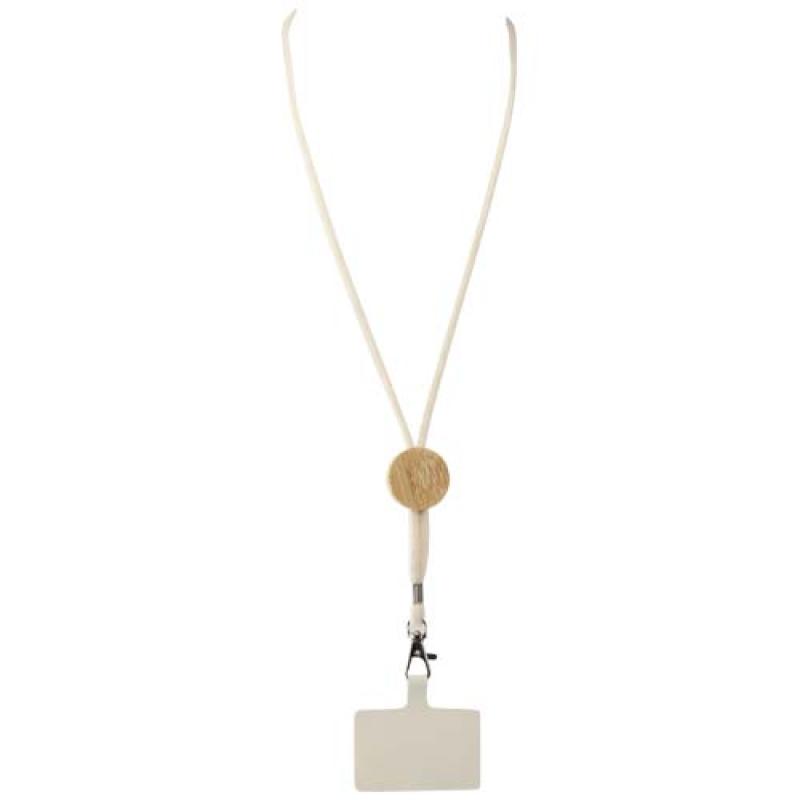 Lanyard para smartphone con detalles de bambú "Adhab"