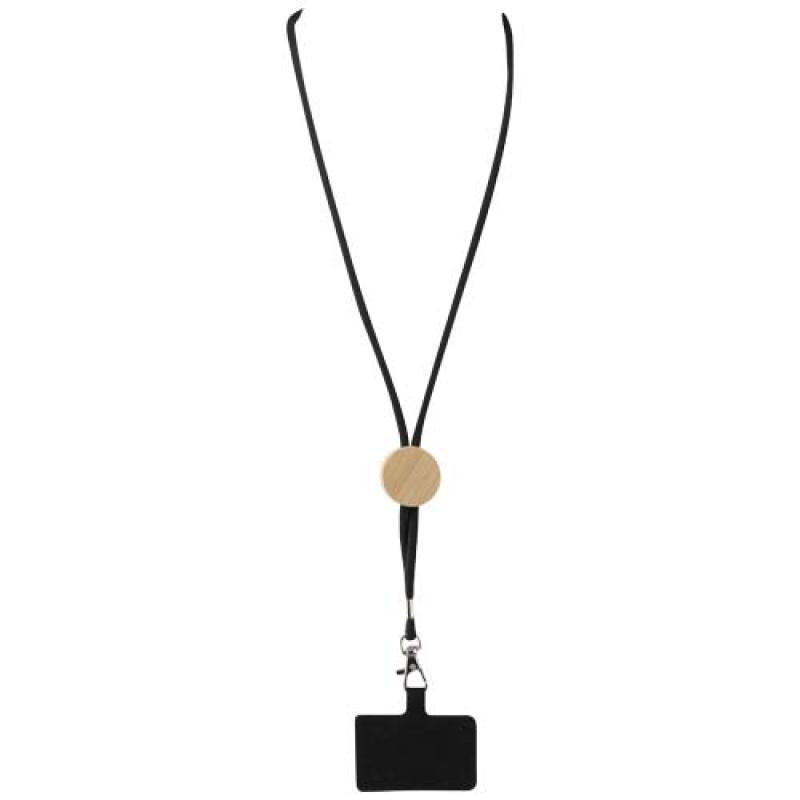 Lanyard para smartphone con detalles de bambú "Adhab"