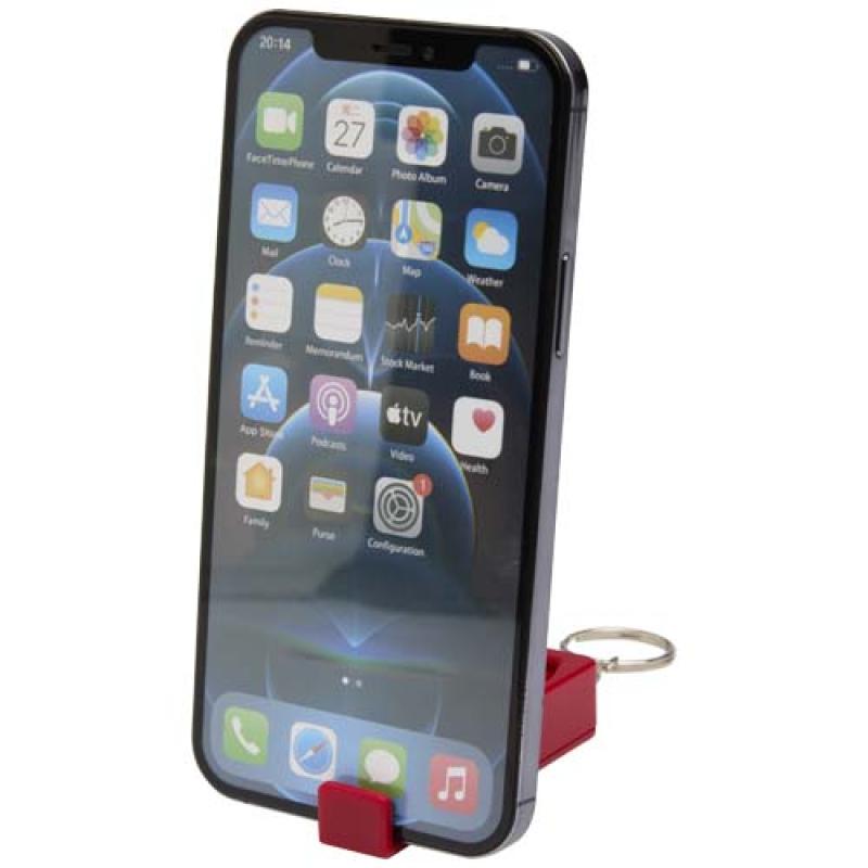 Soporte para teléfono con juguete de plástico reciclado "Aggia"