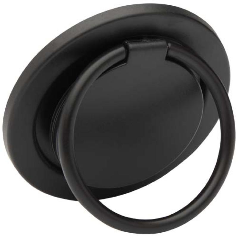 Soporte para teléfono magnético de plástico reciclado con portaanillos "Albali"