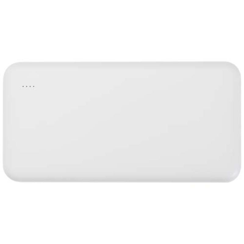 Batería externa de plástico reciclado de 10 000 mAh y 10 W "Intan"