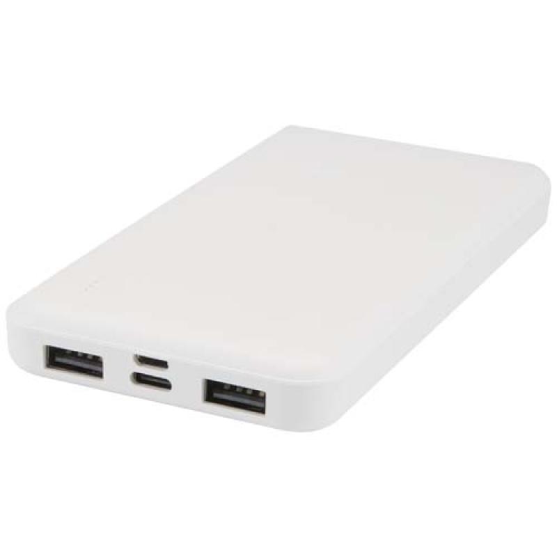 Batería externa de plástico reciclado de 10 000 mAh y 10 W "Intan"