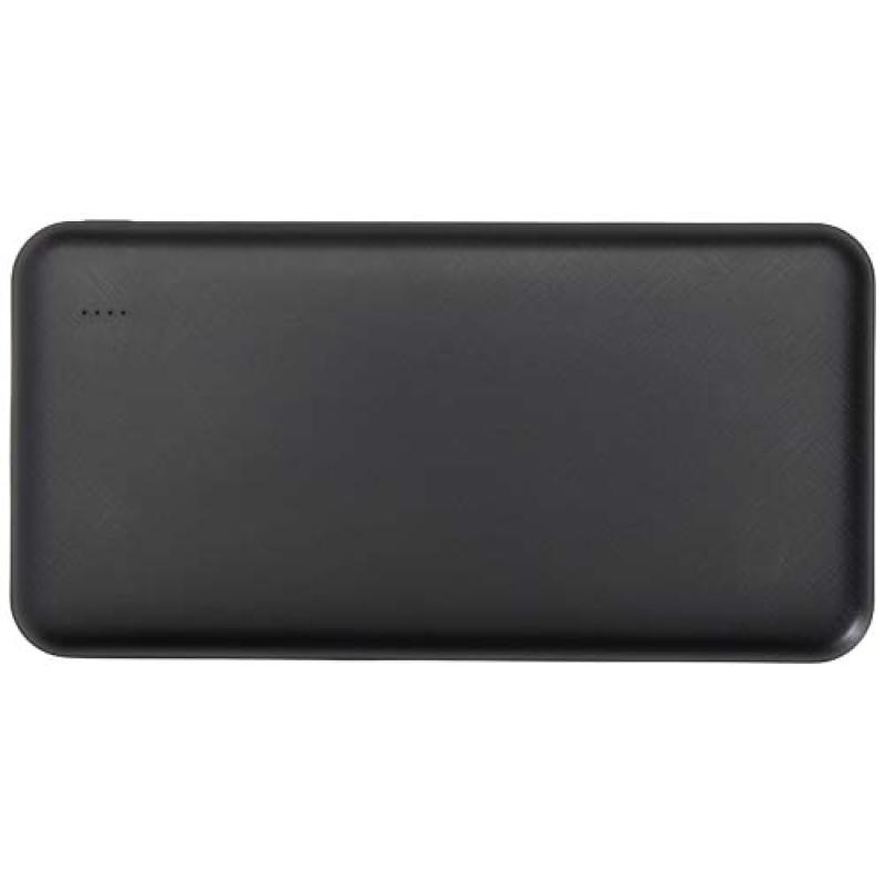 Batería externa de plástico reciclado de 10 000 mAh y 10 W "Intan"