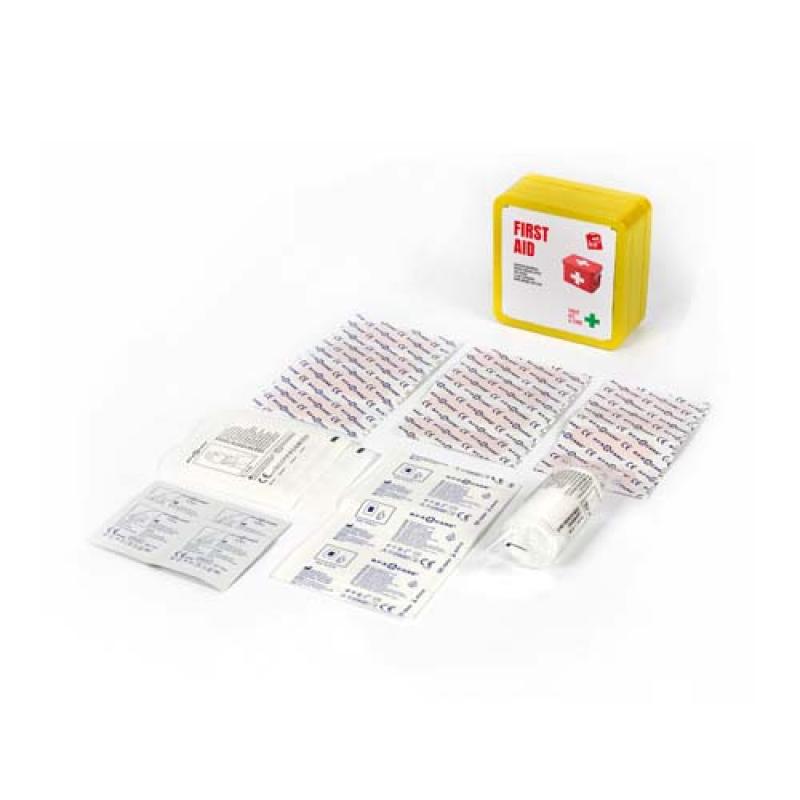 Kit de primeros auxilios en caja metálica "MyKit"