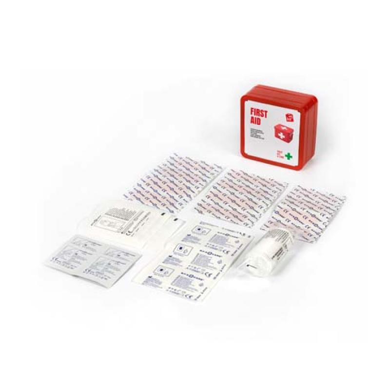 Kit de primeros auxilios en caja metálica "MyKit"