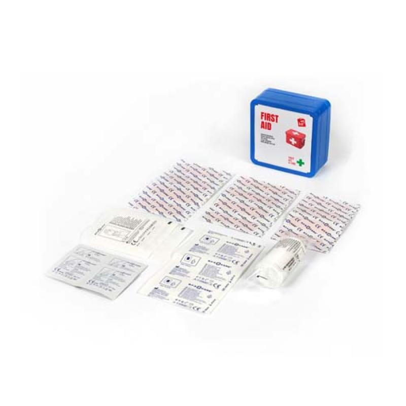 Kit de primeros auxilios en caja metálica "MyKit"