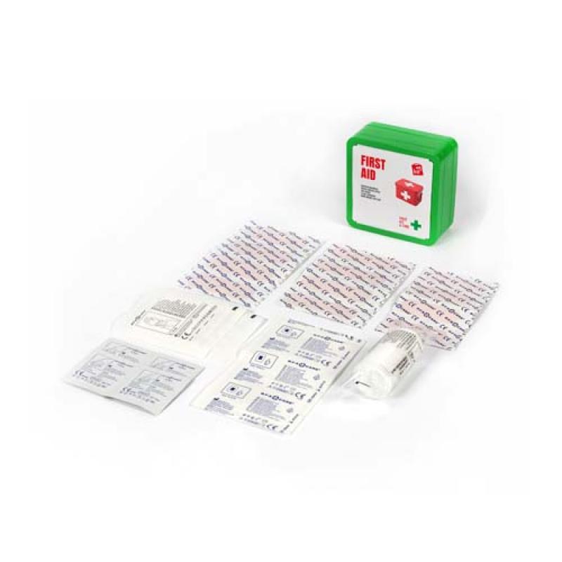 Kit de primeros auxilios en caja metálica "MyKit"