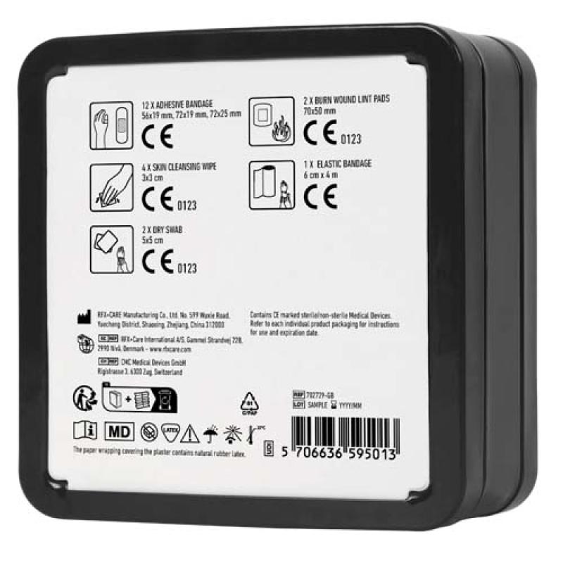 Kit de primeros auxilios en caja metálica "MyKit"