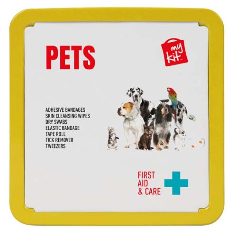Botiquín de primeros auxilios para mascotas en caja metálica "MyKit"