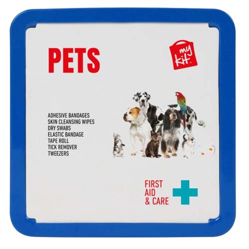 Botiquín de primeros auxilios para mascotas en caja metálica "MyKit"
