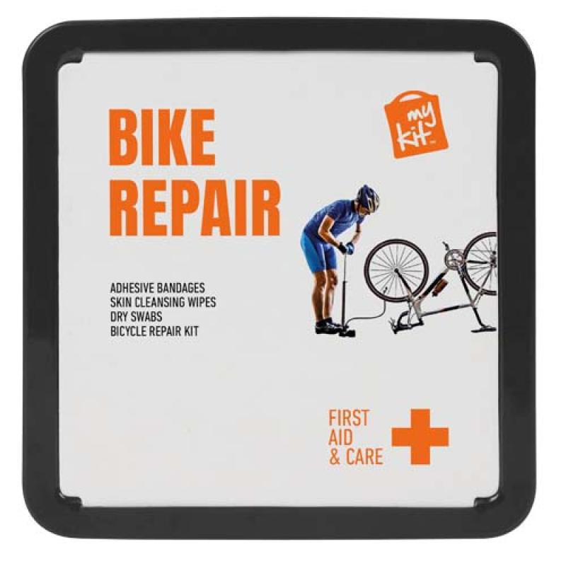 Kit de reparación de bicicletas en caja metálica "MyKit"