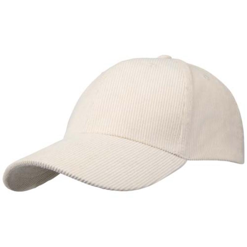 Gorra de 6 paneles de pana reciclada "Hutton"