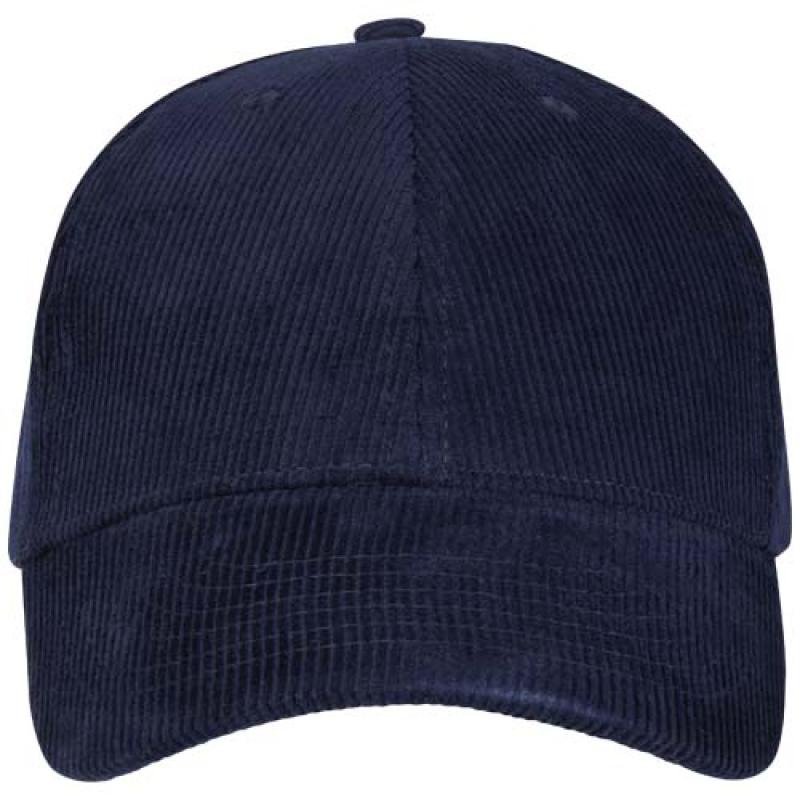 Gorra de 6 paneles de pana reciclada "Hutton"